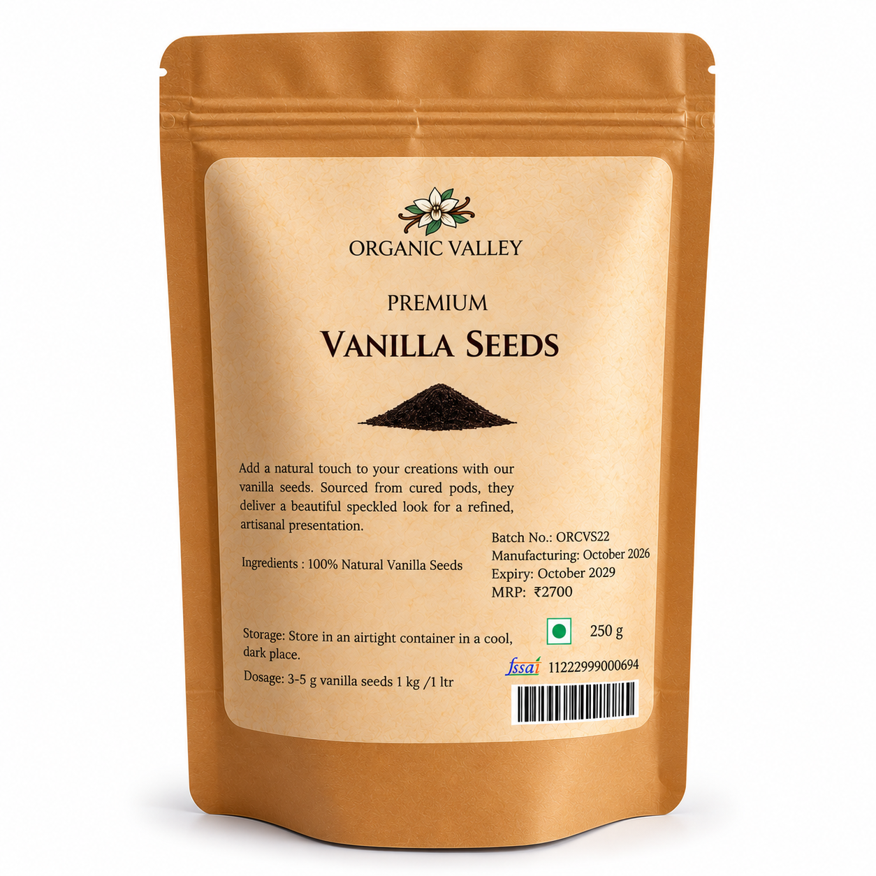 Vanilla Seeds – 250g - Image 2