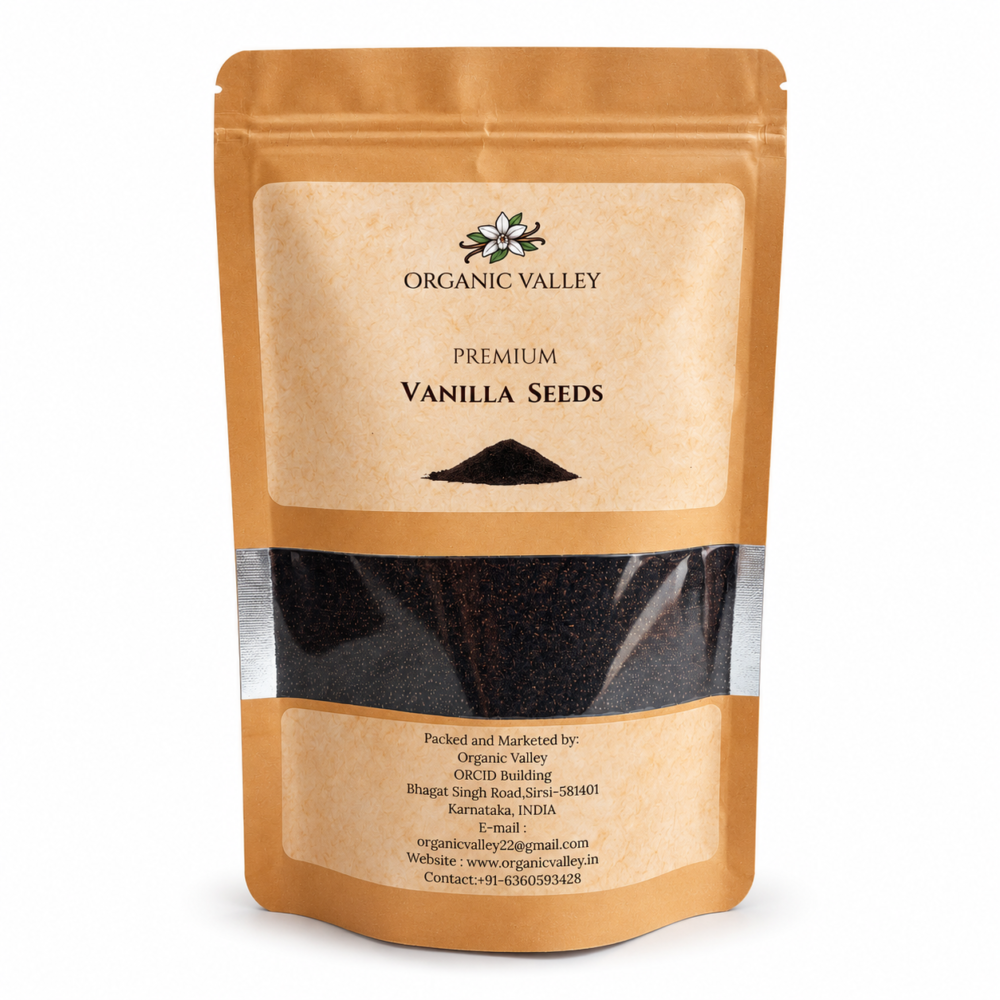 Vanilla Seeds 250g – Premium Vanilla Seeds for Dessert Decoration