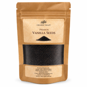 Vanilla Seeds 50g – Premium Quality Vanilla Seeds for Dessert Decoration | Organic Valley